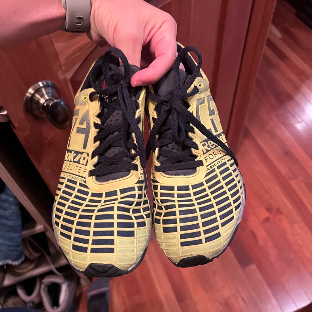 Reebok CrossFit games shoes.